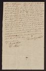 Deed for land in Tyrrell County, N.C.